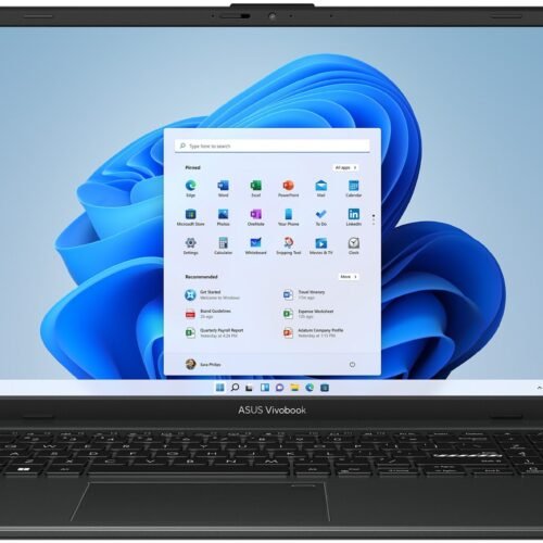 ASUS Vivobook Go E1504FA-OS54 Laptop, Open Box, 15.6″, AMD Ryzen 5, AI Enabled, 16GB Memory, 512GB Solid State Drive, Windows 11 Home