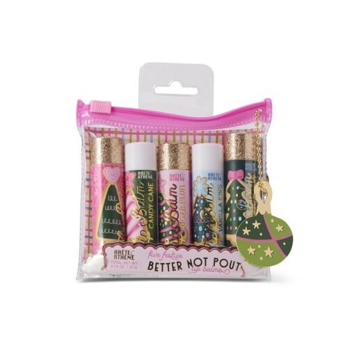 Arete Athene Five Festive Better Not Pout Lip Balms Lip Balms