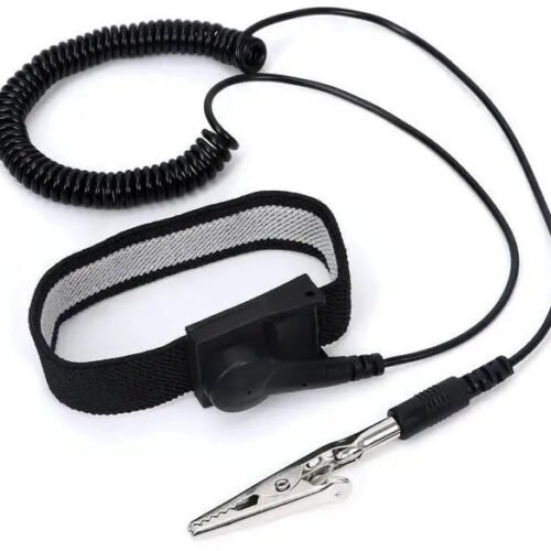 Anti Static Wrist Strap, 11″ Antistatic Wrist Band Grounding Bracelet ESD Wrist Strap Adjustable wristband with Alligator Clip, Extra Long Cord for PC Computer Building Electronics Repair